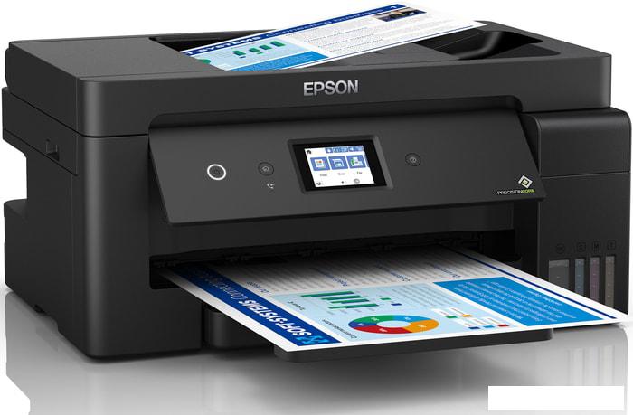 МФУ Epson L14150 (ресурс стартовых контейнеров 7500/6000, чернила 001)- фото2