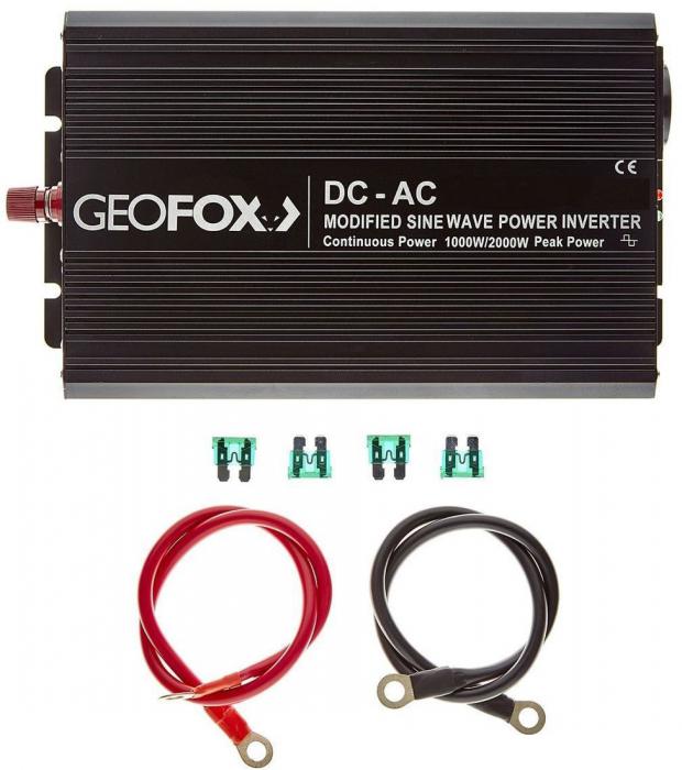 Автомобильный инвертор GEOFOX MD 1500W/12v- фото3