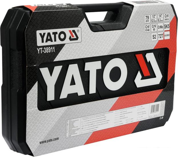 Универсальный набор инструментов Yato YT-38911 (79 предметов)- фото4