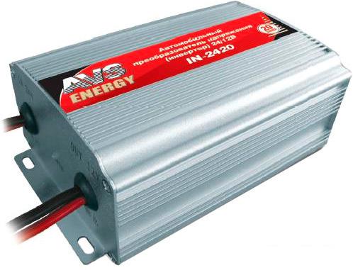 Автомобильный инвертор AVS Energy 24/12V IN-2420 240W- фото