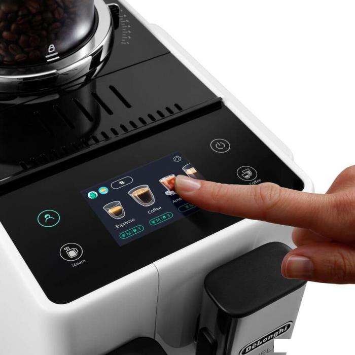 Кофемашина DeLonghi Rivelia EXAM440.35.W- фото3