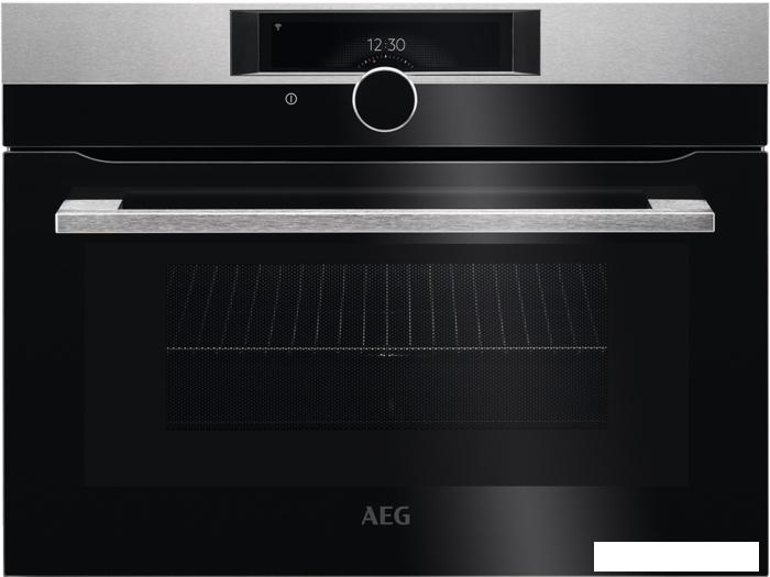 Электрический духовой шкаф AEG KMK968000M- фото