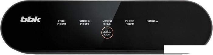 Вакуумный упаковщик BBK BVS602 (черный)- фото2
