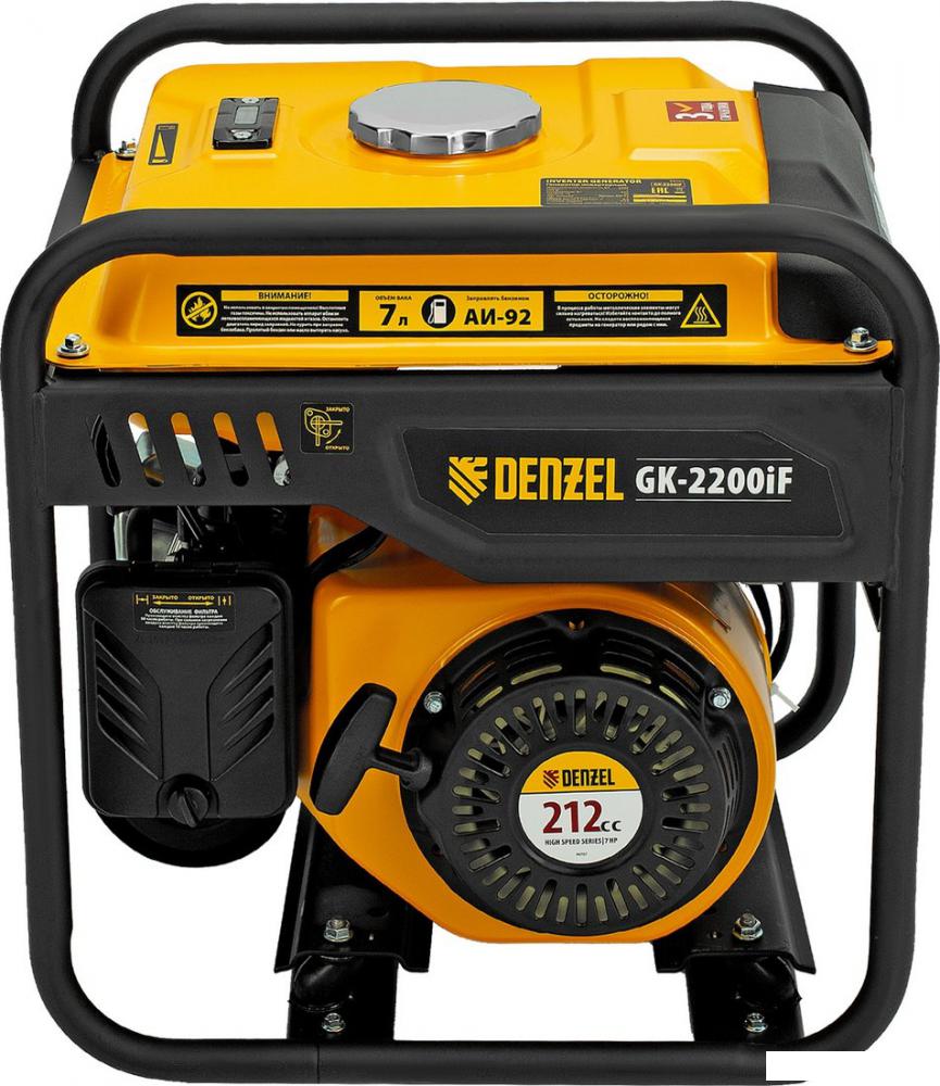 Бензиновый генератор Denzel GK-2200iF- фото3