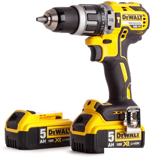 Дрель-шуруповерт DeWalt DCD796P2 (с 2-мя АКБ 5 Ah)- фото3