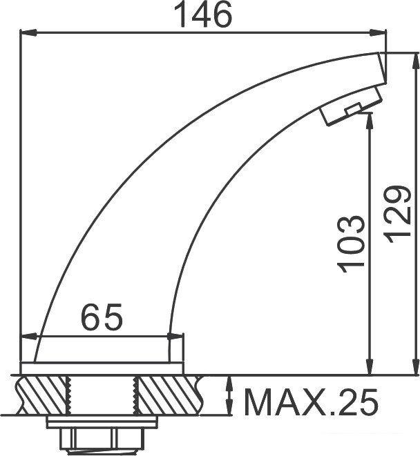 Смеситель Ledeme L1055-13- фото2