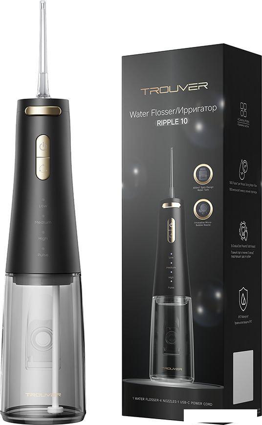 Ирригатор  Trouver Ripple 10 water flosser Black AWF14A