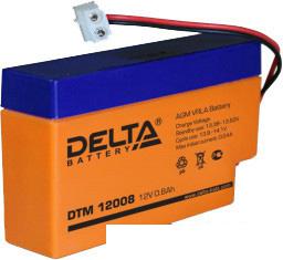 Аккумулятор для ИБП Delta DTM 12008 (12В/0.8 А·ч)