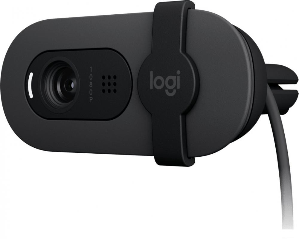 Веб-камера Logitech Brio 100 (графит)- фото4