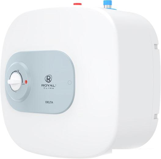 Накопительный электрический водонагреватель под мойку Royal Clima Delta RWH-D10-FEU- фото3