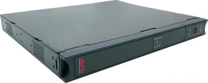 Источник бесперебойного питания APC Smart-UPS SC 450VA RM 1U (SC450RMI1U)- фото