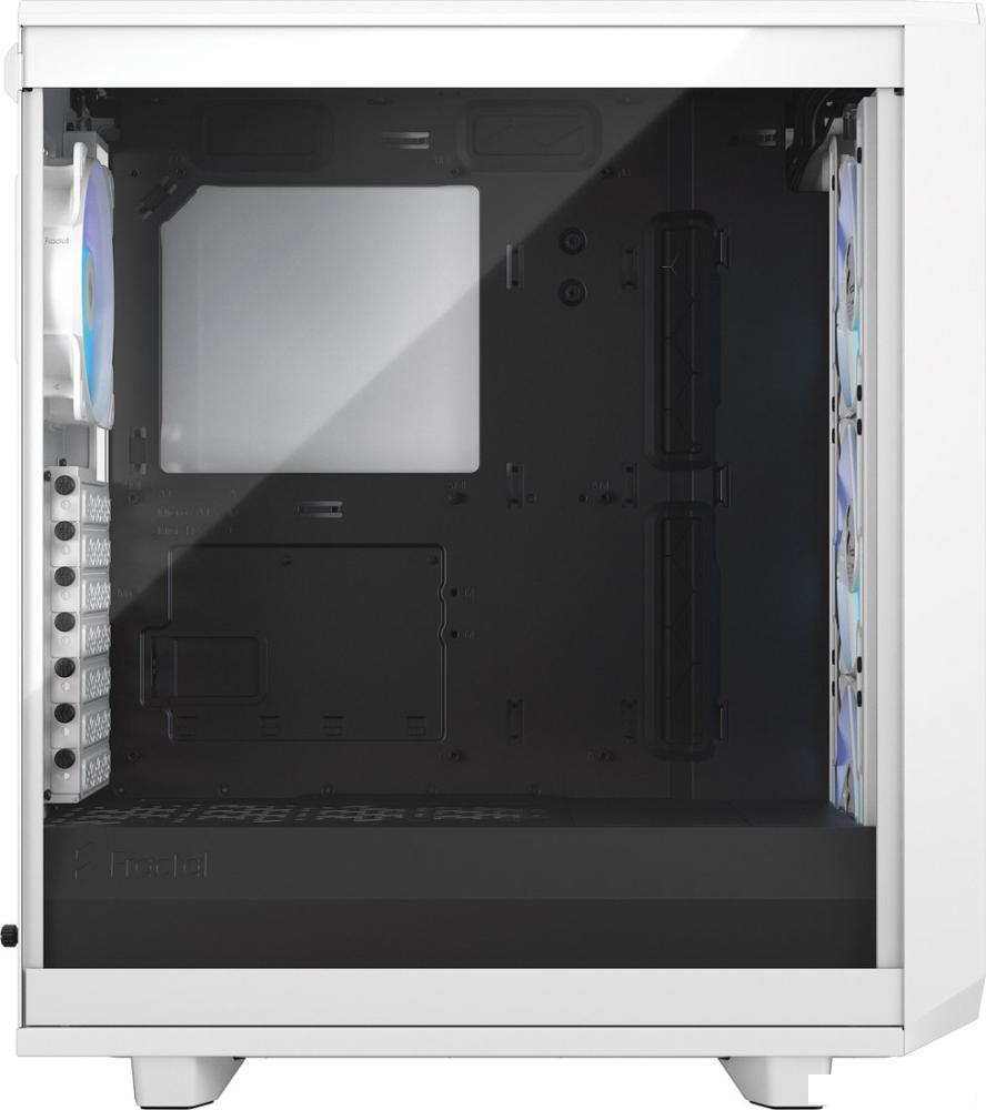 Корпус Fractal Design Meshify 2 Compact RGB White TG Clear Tint FD-C-MES2C-08- фото2