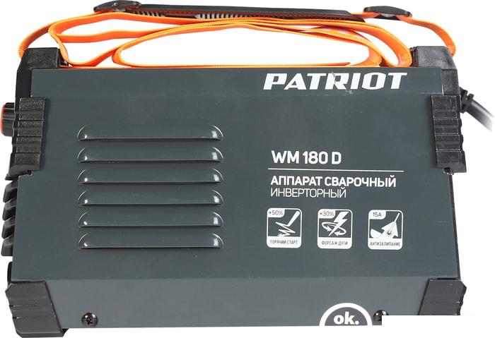 Сварочный инвертор Patriot WM 180D- фото3