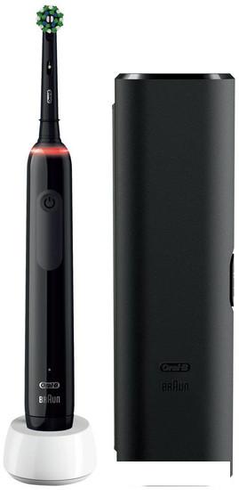 Электрическая зубная щетка Oral-B PRO Series 3 3500 D505.513.3X (черный)- фото3