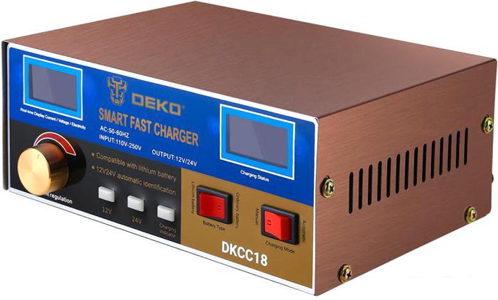 Зарядное устройство Deko DKCC18- фото2