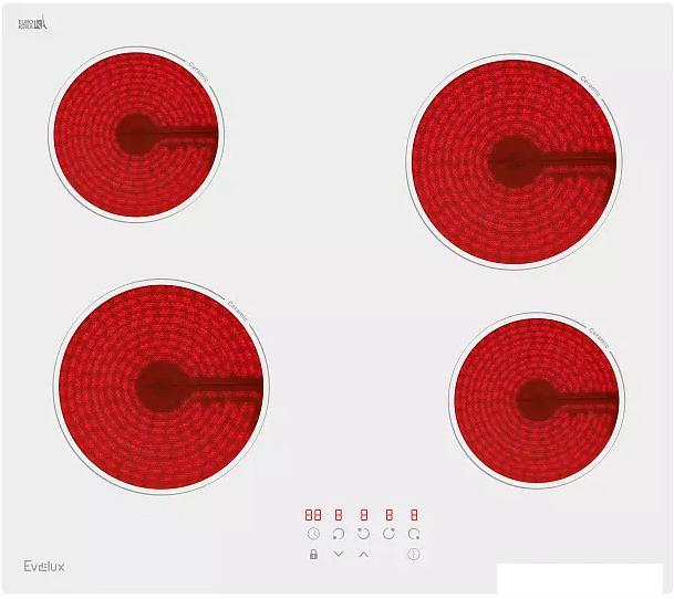 Варочная панель Evelux HEV 640 W- фото
