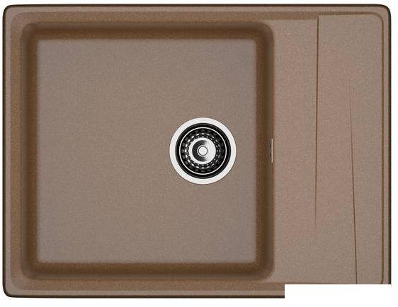 Кухонная мойка GranFest GF-LV-660L (терракот)- фото2