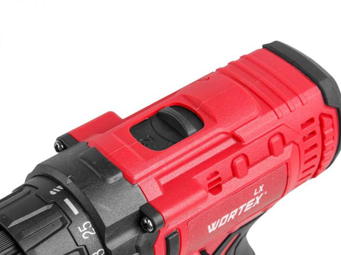 Дрель-шуруповерт Wortex LX BD 1213-1 Li 1329350 (с 1-им АКБ)- фото4