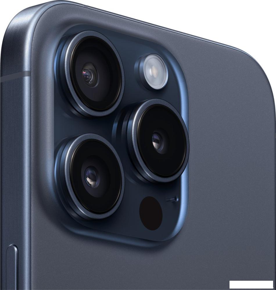 Смартфон Apple iPhone 15 Pro Dual SIM 1TB (синий титан)- фото4