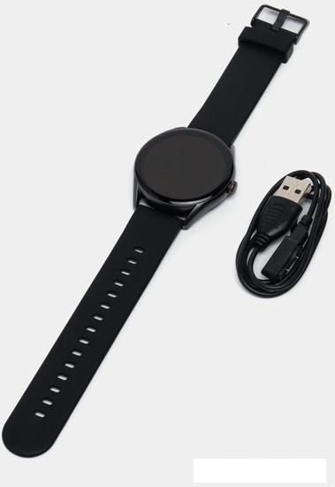 Умные часы QCY Watch GT (серый/черный)- фото3