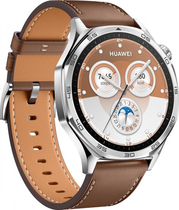 Умные часы Huawei Watch GT 5 46 мм (коричневый)- фото2