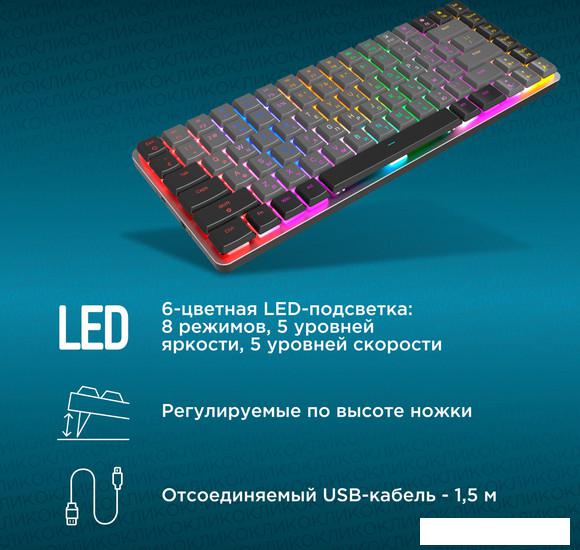 Клавиатура Oklick K615X- фото4
