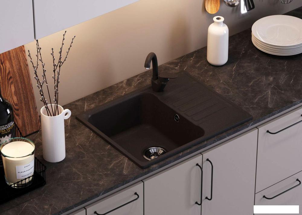 Кухонная мойка Quartz Bond 600 (туман)- фото2