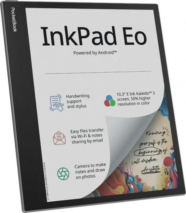 Электронная книга PocketBook InkPad Eo Mist Grey- фото2