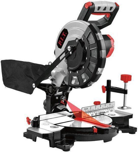 Торцовочная пила P.I.T. PMS20H-210B Solo (без АКБ)