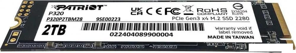 SSD Patriot P320 2TB P320P2TBM28- фото4