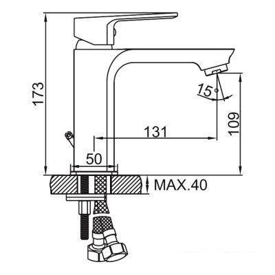 Смеситель Ledeme L1080- фото2