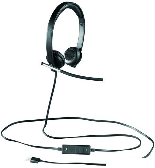 Наушники с микрофоном Logitech USB Headset Stereo H650e- фото2