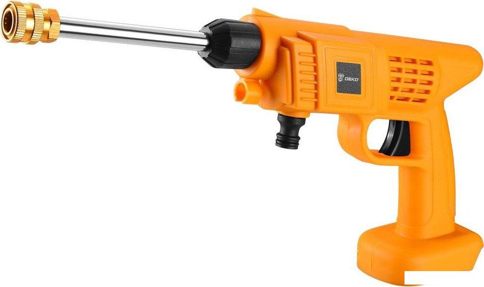 Deko DKLM40V + DKCW25 085-2025 (газонокосилка, мойка высокого давления, 2 АКБ)- фото4