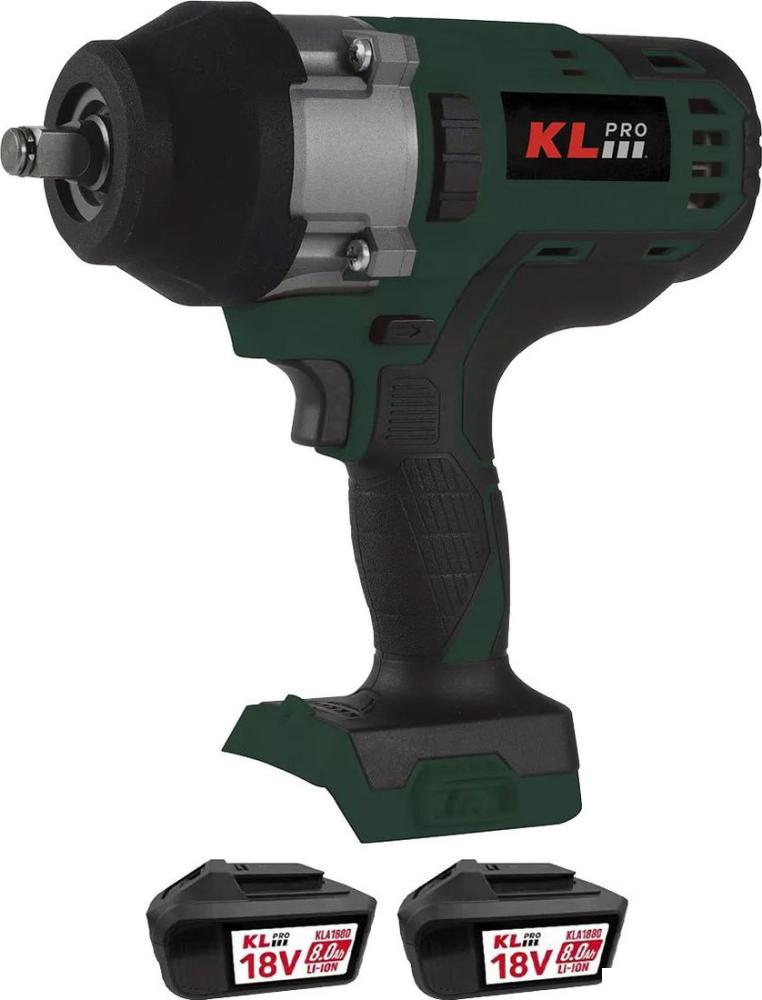 Гайковерт KLPRO KLSS18BHX-80 (с 2-мя АКБ, кейс)