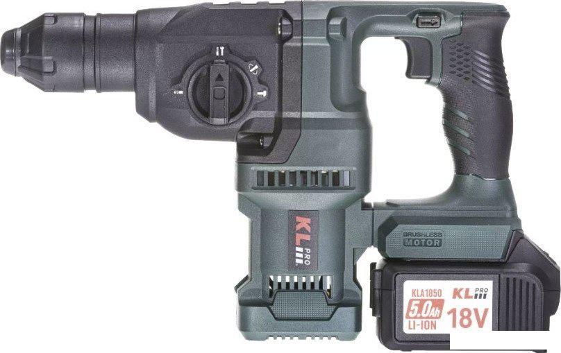 Перфоратор KLPRO KLPM18BH-50 (с 2-мя АКБ, сумка)- фото3