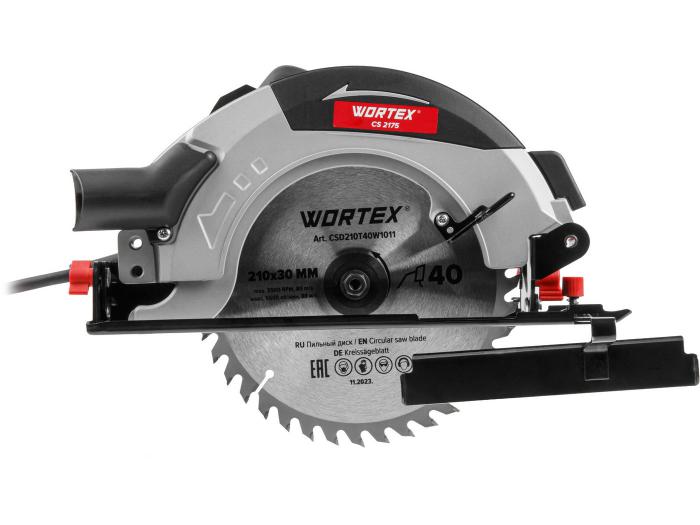Дисковая (циркулярная) пила Wortex CS 2175 1318506- фото4