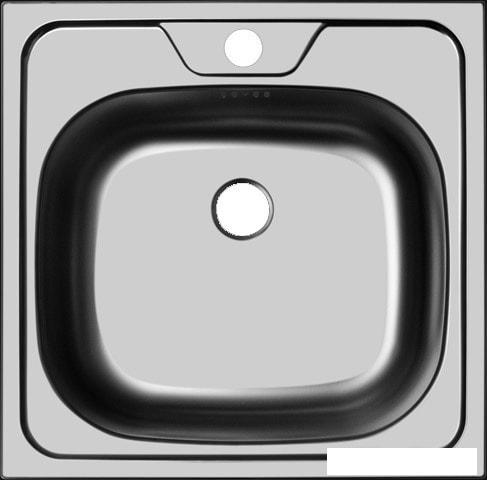 Кухонная мойка Ukinox Классика CLM480.480 --GT6K 0C- (с сифоном)- фото