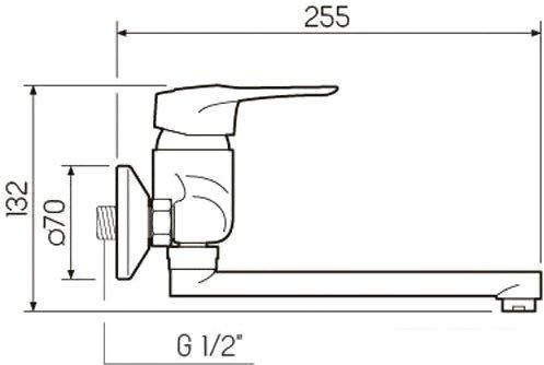 Смеситель РМС SL55-005- фото2