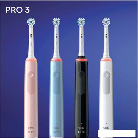 Электрическая зубная щетка Oral-B Pro 3 3000 Cross Action D505.513.3 (черный)- фото2