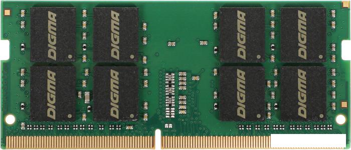 Оперативная память Digma 32ГБ DDR4 SODIMM 2666 МГц DGMAS42666032D- фото