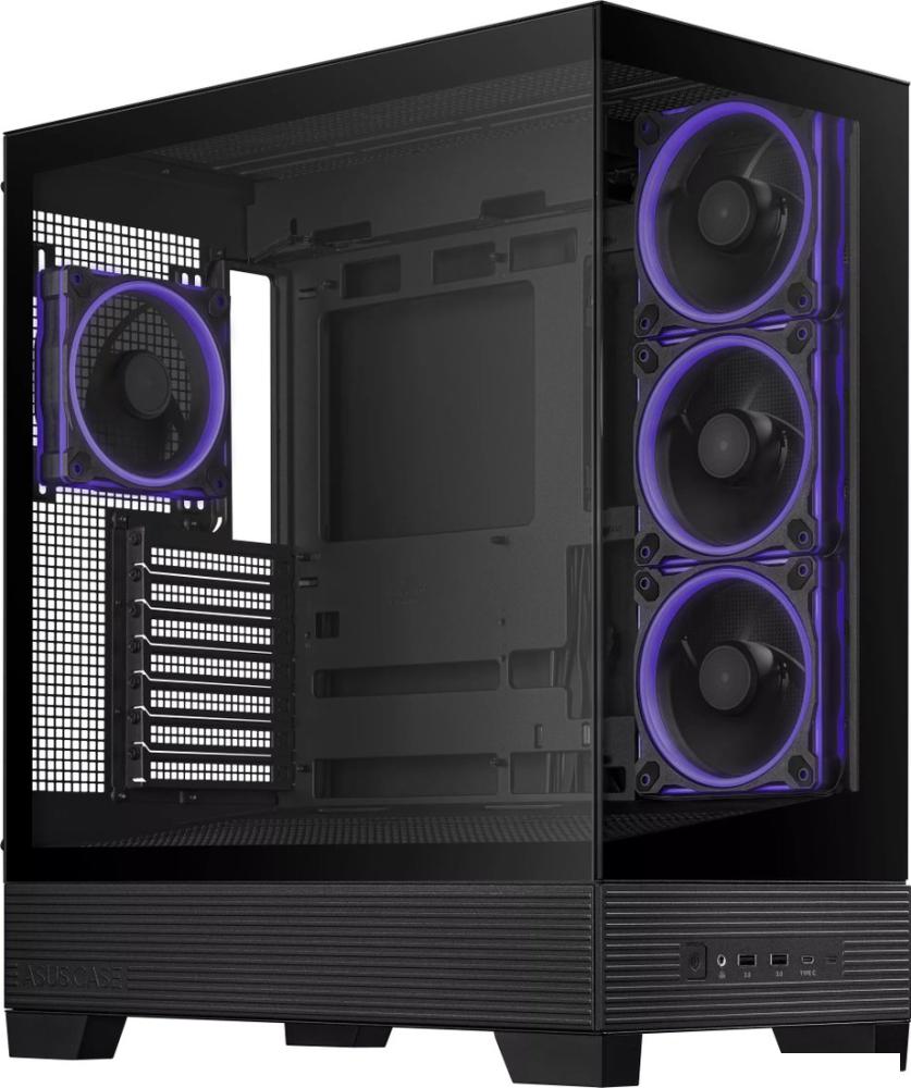 Корпус ASUS A31 Plus (черный)- фото3