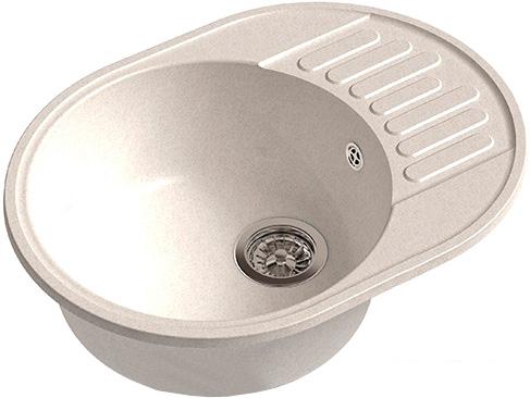 Кухонная мойка GranFest QUARZ Z-58 (белый)- фото2