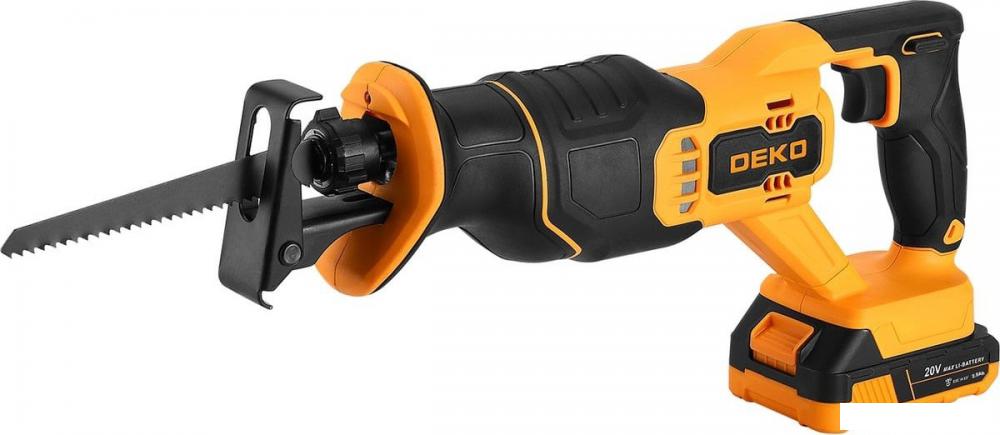 Сабельная пила Deko DKRS20 085-1129 (с 2-мя АКБ)- фото2