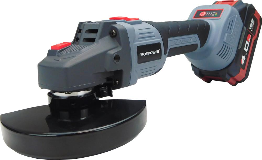 Profipower ProfiSet-4F18 E0093 (шуруповерт, гайковерт, болгарка, перфоратор, 2 АКБ, кейс)- фото4