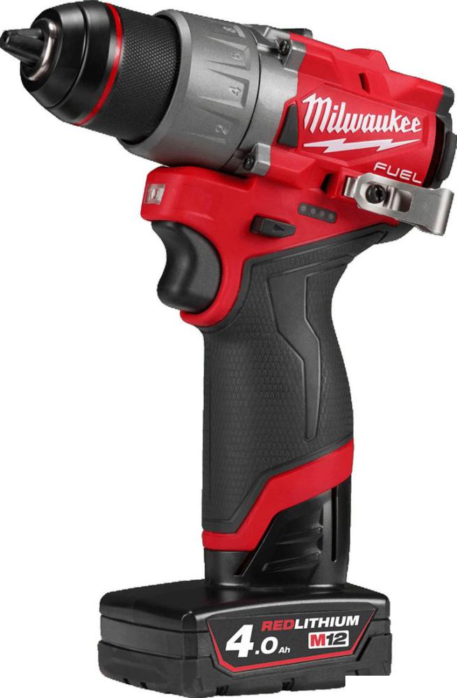 Дрель-шуруповерт Milwaukee M12 FUEL M12FDD2-402X 4933479874 (с 2-мя АКБ 4 Ач, кейс)- фото3