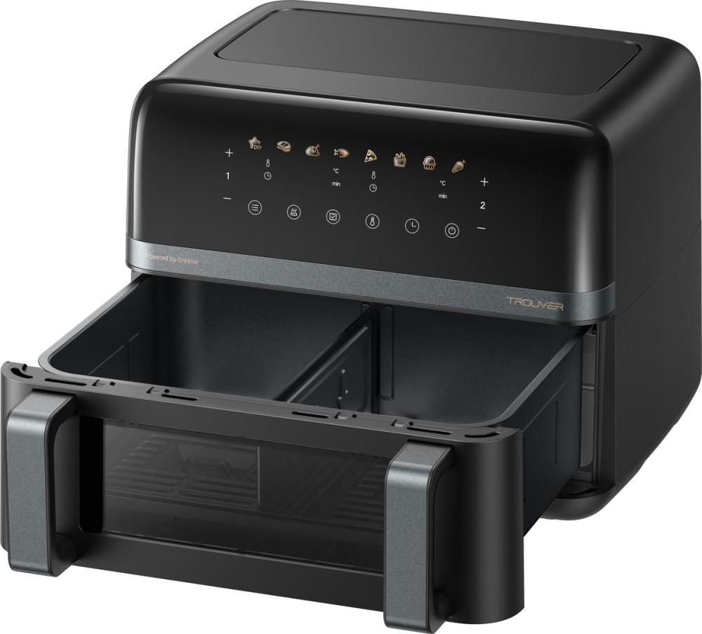 Аэрофритюрница Trouver Air Fryer FD20 Pro AF-5518ATB (черный)- фото3
