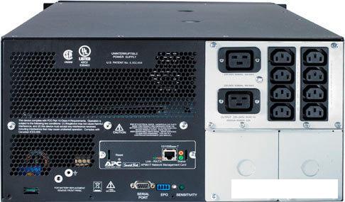 Источник бесперебойного питания APC Smart-UPS 5000VA Rackmount/Tower (SUA5000RMI5U)- фото2