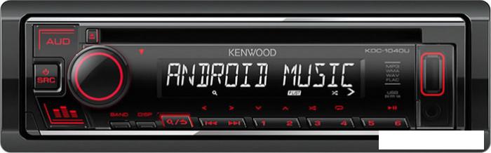 CD/MP3-магнитола Kenwood KDC-1040U- фото