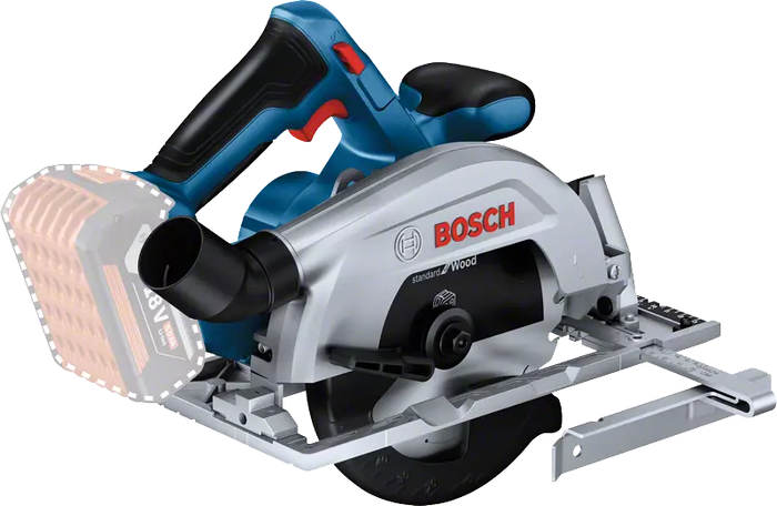 Дисковая (циркулярная) пила Bosch GKS 185-LI Professional 06016C1221 (без АКБ)- фото