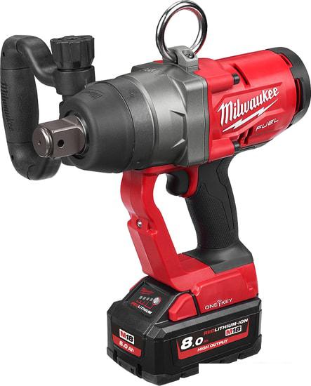 Гайковерт Milwaukee M18 ONEFHIWF1-802X ONE-KEY 4933459733 (с 2-мя АКБ, кейс)- фото